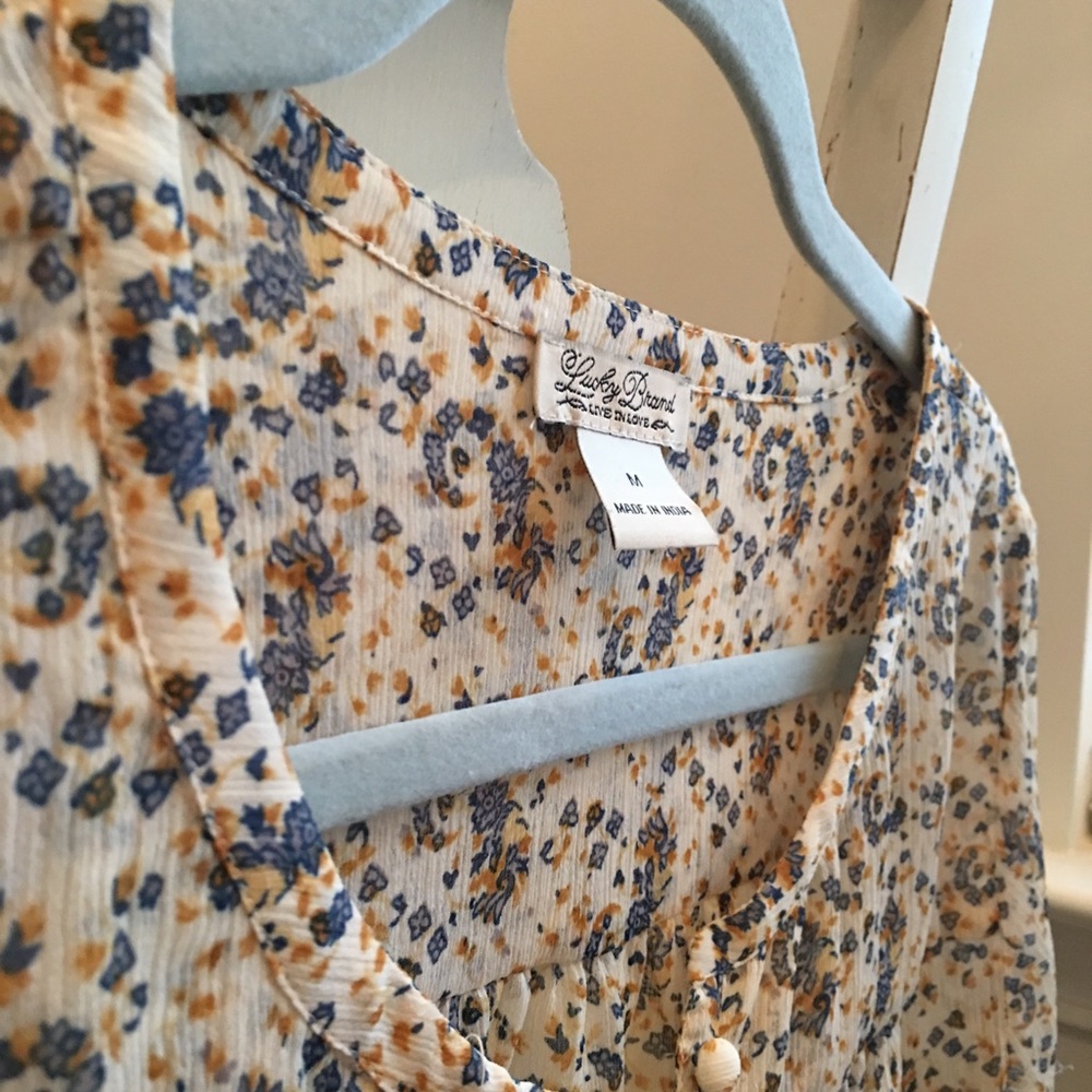 Lucky Brand Top - Picture 1 of 2